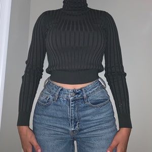 Zara Knit long sleeve top tight